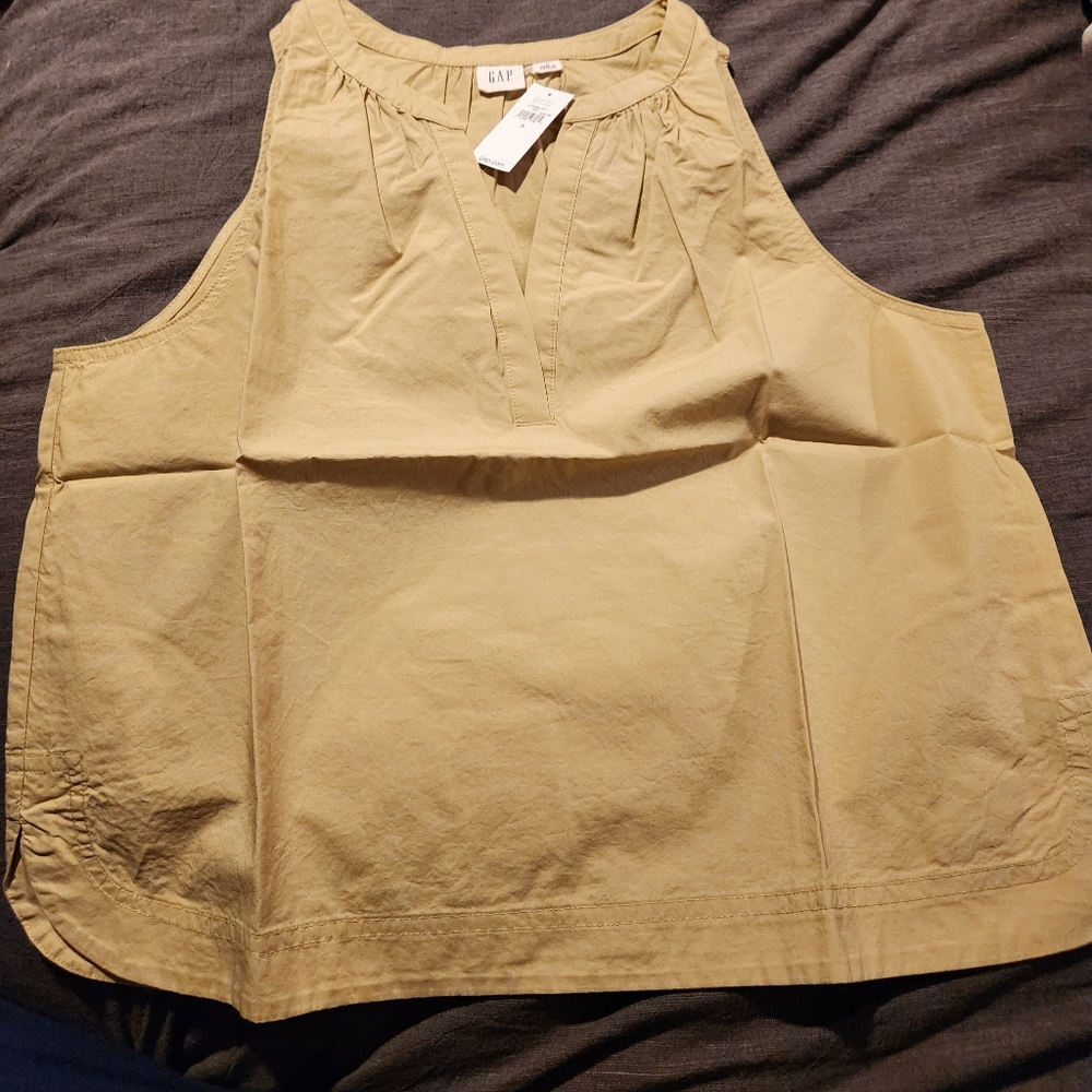 GAP Beige Tank Top Size Small